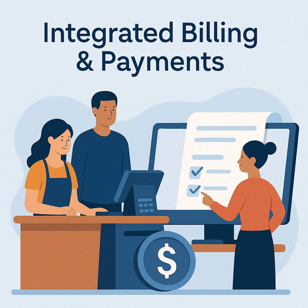 Integrated Billing & Payments​