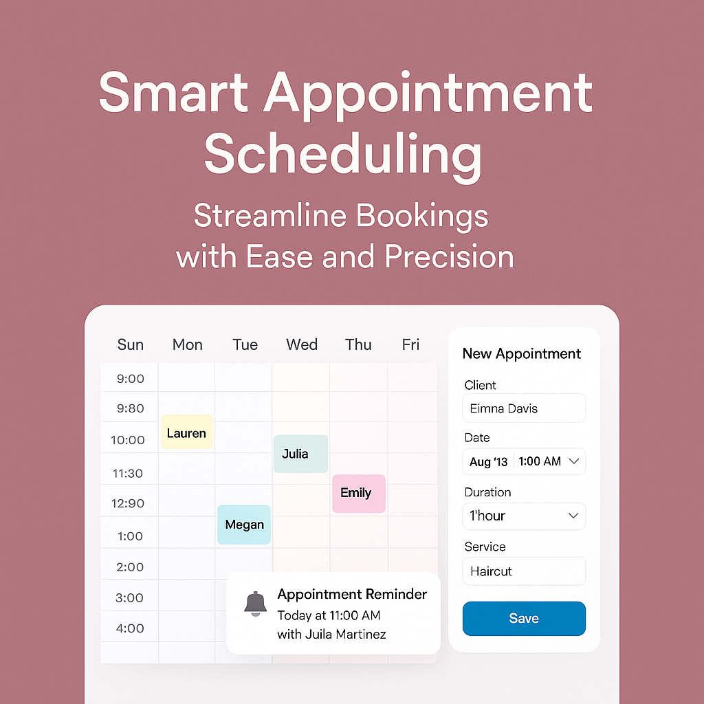 Smart Appointment Scheduling​