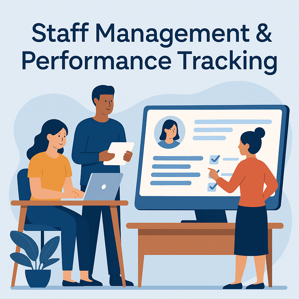 Staff Management & Performance Tracking​